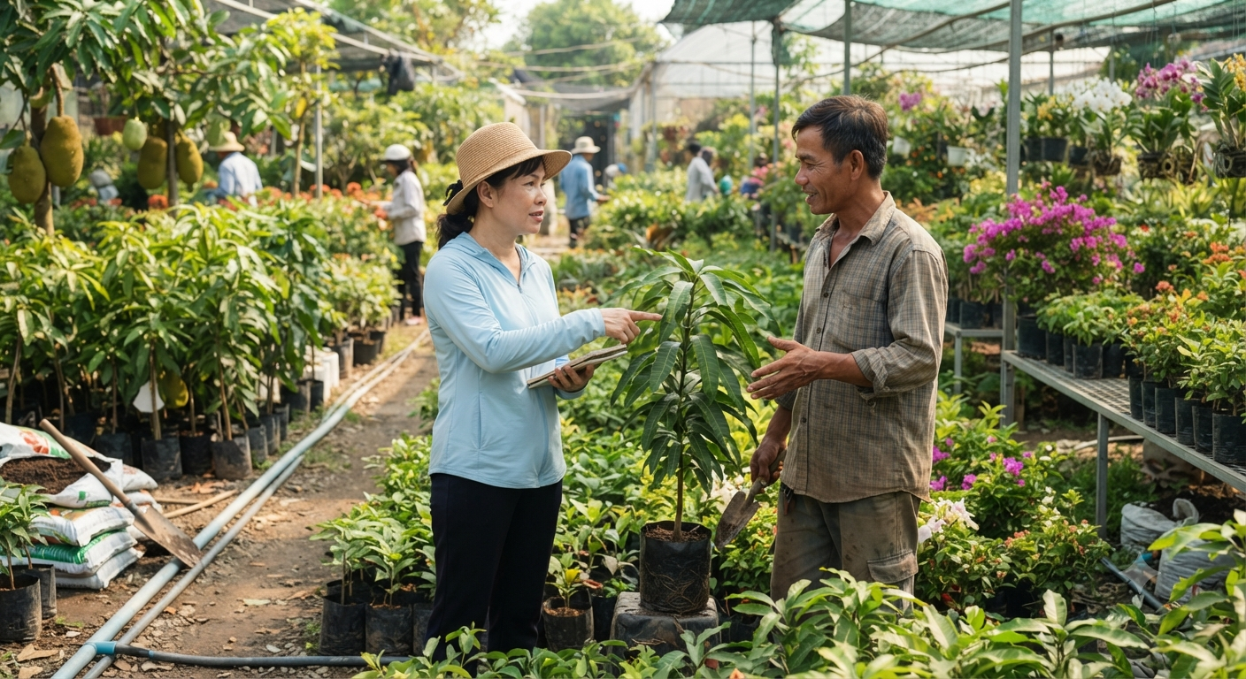 Những câu hỏi cụ thể cần đặt ra cho nhà vườn khi chọn mua cây giống
